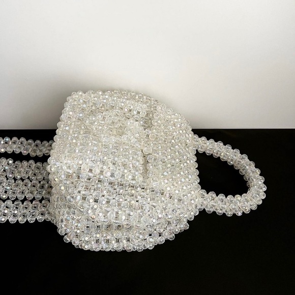 Backpack beaded bag - Picture 4 of 5